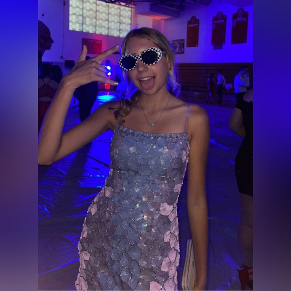 Sherri Hill Dresses Purple Sherri Hill Hoco Dress Poshmark